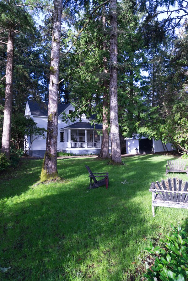 Jamison Cottage backyard