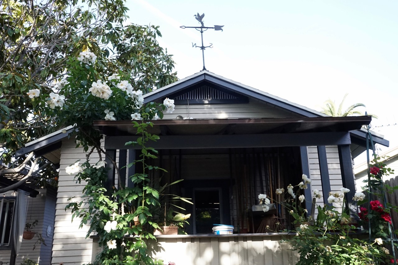 Potting Shed and weathervane